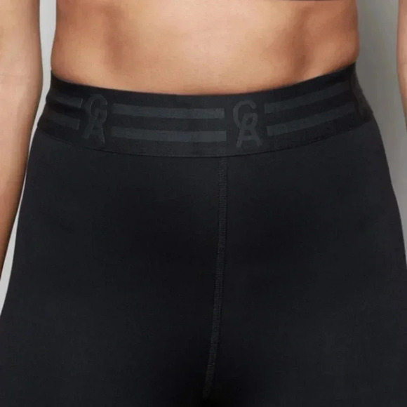 {Good American} The Icon Capri Womens Black Leggins - Picture 4 of 14